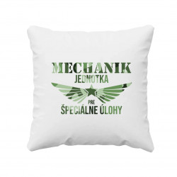 Mechanik - jednotka pre špeciálne úlohy - vankúš s potlačou