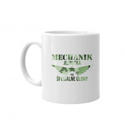 Mechanik - jednotka pre špeciálne úlohy - keramický hrnček s potlačou