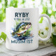 Ryby volajú, musím ísť - verzia 3 - keramický hrnček s potlačou