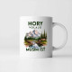 Hory volajú, musím ísť - verzia 3 - keramický hrnček s potlačou