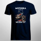 Motorka volá, musím ísť - verzia 2 - pánske tričko s potlačou