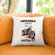Motorka volá, musím ísť - verzia 2 - vankúš s potlačou