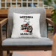 Motorka volá, musím ísť - verzia 2 - vankúš s potlačou