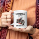 Motorka volá, musím ísť - verzia 2 - keramický hrnček s potlačou