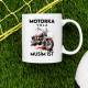 Motorka volá, musím ísť - verzia 2 - keramický hrnček s potlačou