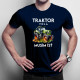 Traktor volá, musím ísť - verzia 2 - pánske tričko s potlačou