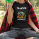 Traktor volá, musím ísť - verzia 2 - dámske tričko s potlačou