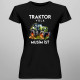 Traktor volá, musím ísť - verzia 2 - dámske tričko s potlačou