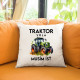 Traktor volá, musím ísť - verzia 2 - vankúš s potlačou