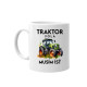 Traktor volá, musím ísť - verzia 2 - keramický hrnček s potlačou