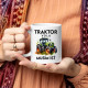 Traktor volá, musím ísť - verzia 2 - keramický hrnček s potlačou