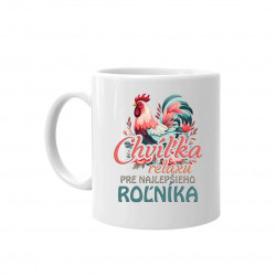 Chvíľka relaxu pre najlepšieho roľníka - keramický hrnček s potlačou
