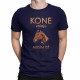 Kone volajú - musím ísť - pánske tričko s potlačou
