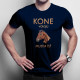 Kone volajú - musím ísť - pánske tričko s potlačou