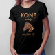 Kone volajú - musím ísť - dámske tričko s potlačou