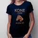 Kone volajú - musím ísť - dámske tričko s potlačou