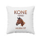 Kone volajú - musím ísť - vankúš s potlačou