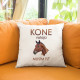 Kone volajú - musím ísť - vankúš s potlačou