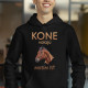 Kone volajú - musím ísť - pánska mikina s potlačou