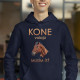 Kone volajú - musím ísť - pánska mikina s potlačou