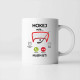 Hokej volá, musím ísť - keramický hrnček s potlačou