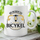 Môj obľúbený čas: je čas na bicykel V2 - keramický hrnček s potlačou