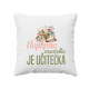 Najlepšia manželka - je učiteľka - vankúš s potlačou