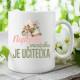 Najlepšia manželka - je učiteľka - keramický hrnček s potlačou