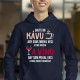 Dajte mi kávu a víno - pánska mikina s potlačou