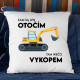 Kam sa len otočím, tam niečo vykopem - vankúš s potlačou