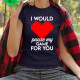 I would pause my game for you - dámske tričko s potlačou