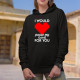 I would pause my game for you - dámska mikina s potlačou