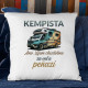 Kempista - Áno, žijem chudobne za veľa peňazí - vankúš s potlačou