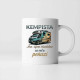 Kempista - Áno, žijem chudobne za veľa peňazí - keramický hrnček s potlačou