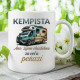 Kempista - Áno, žijem chudobne za veľa peňazí - keramický hrnček s potlačou