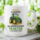 Šťastie si nekúpiš, ale môžeš si kúpiť traktor - keramický hrnček s potlačou