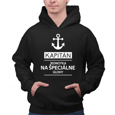 Kapitán - jednotka na špeciálne úlohy - pánska mikina s potlačou