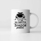 Švagor sa nepýta, švagor podáva - keramický hrnček s potlačou