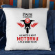 Šťastie si nekúpiš, ale môžeš si kúpiť motorku - vankúš s potlačou