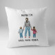Mamin Tím - vankúš s potlačou - personalizovaný produkt