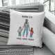 Mamin Tím - vankúš s potlačou - personalizovaný produkt