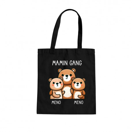 Mamin Gang - dve deti - taška s potlačou - personalizovaný produkt