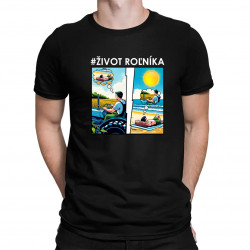 Život roľníka - pánske tričko s potlačou