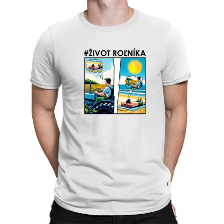 Život roľníka - pánske tričko s potlačou