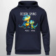 Ockov Gang (dinosaurov) - jedno dieťa - pánska mikina s potlačou - personalizovaný produkt