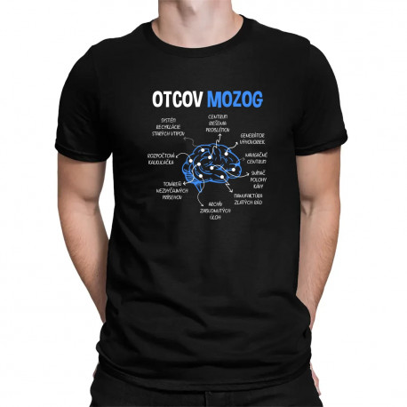 Otcov mozog - pánske tričko s potlačou