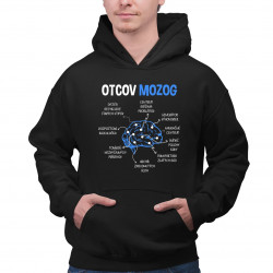 Otcov mozog - pánska mikina s potlačou