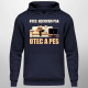 Otec: Nechcem psa, Otec a pes - pánska mikina s potlačou