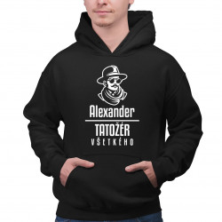 Tatožér všetkého - pánska mikina s potlačou - personalizovaný produkt