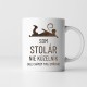 Som stolár, nie kúzelník - keramický hrnček s potlačou